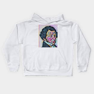 Gioachino Rossini Portrait | Gioachino Rossini Artwork 10 Kids Hoodie